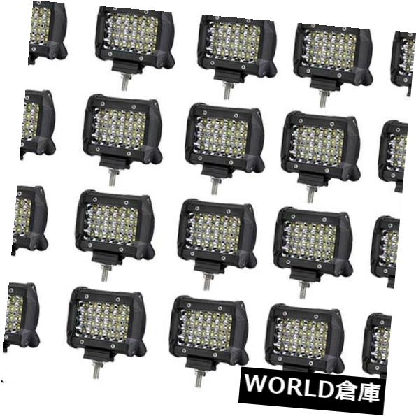 LEDライトバー 卸売20倍のクォードの列4インチ72W自動LED作業ライトバースポットオフロードフォグランプ Wholesale 20x Quad Row 4inch 72W Auto LED Work Light Bar Spot Offroad Fog Lamp 【並行輸入品】