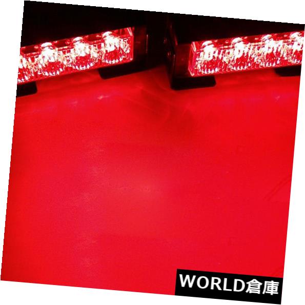 Ledライトバー 2 4 Led車トラック警告灯緊急ビーコンストロボフラッシュライトバー赤 2x4 Led Car Truck Warning Lamp Emergency Beacon Strobe Flash Light Bar Red Mergertraininginstitute Com