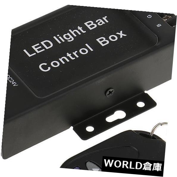 Light Box Battery 店車用品 バイク用品 Ledライトバー その他 車ledライトバーバッテリーボックスワイヤレスリモートフラッシュストロボコントローラー12 24v 車用品 車用品 12 24v World倉庫 Strobe Remote Flash Bar Ledライトバー Led Controller