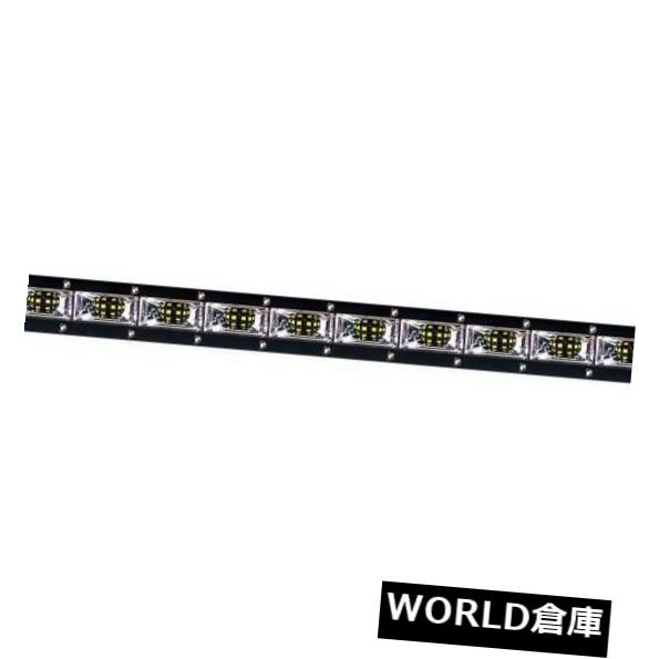 LEDライトバー シーンビームパターンが付いているオーロラ40インチの単一の列LEDのライトバー Aurora 40 Inch Single Row LED Light Bar with Scene Beam Pattern 【並行輸入品】