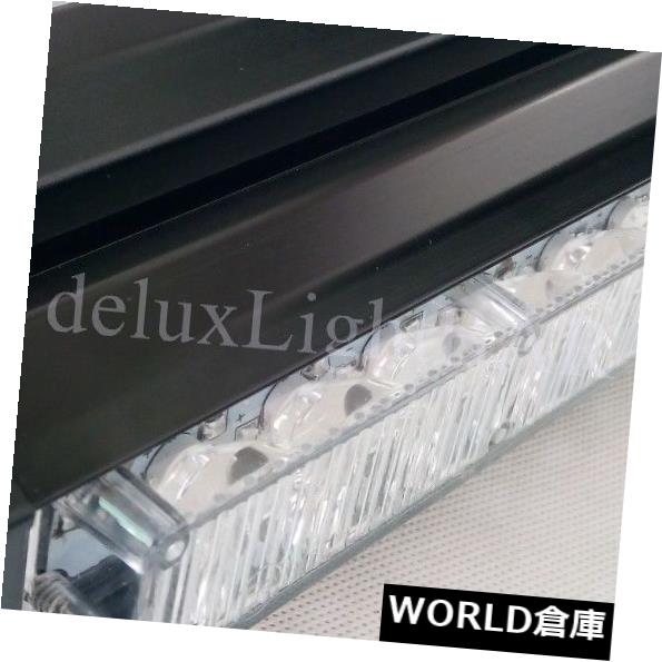 LEDライトバー 108W LEDワーキングライトバーダブルサイドトラック緊急車用ストロボライトホワイト 108W LED WORKING LIGHT BAR DOUBLE SIDE TRUCK EMERGENCY CAR STROBE LIGHTS WITHE 【並行輸入品】