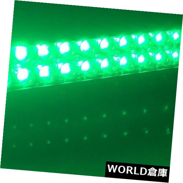LEDライトバー グリーン/ホワイトスイッチLED 20 \