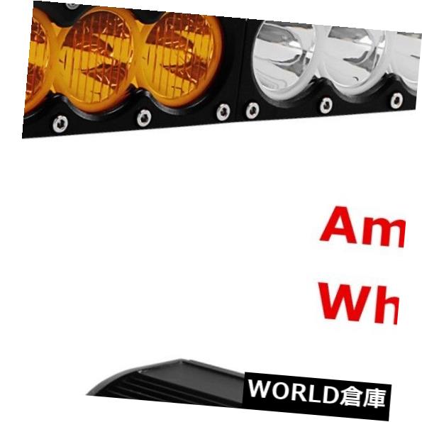 LEDライトバー ランプフォードを運転するこはく色の17インチ90W LEDオフロードライトバーは緊急の細いDRLを警告します Amber 17inch 90W LED Offroad Light Bar Driving Lamp Ford Warn Emergency Slim DRL 【並行輸入品】