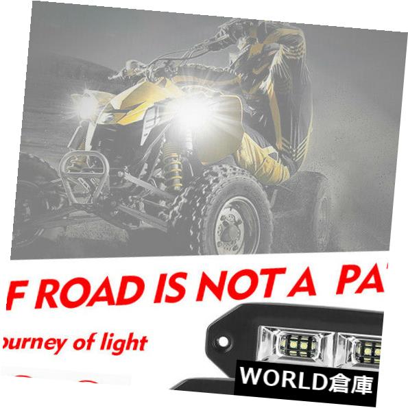 LEDライトバー オフロードジープピックアップのための2×40W LEDワークライトバーフラッシュマウントフラッドペアセット 2 X 40W LED Work Light Bar Flush Mount Flood Pair Sets For Jeep Pickup Off-Road 【並行輸入品】