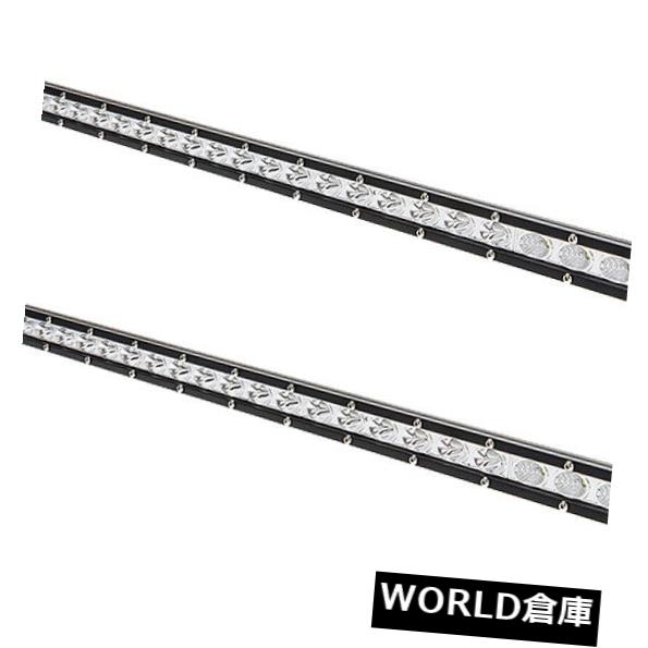 LEDライトバー 2ピース38インチ108ワットledライトバーフラッドスポット作業ビーム4ワットジープsuvドライビングランプ米国 2PCS 38Inch 108W Led Light Bar Flood Spot Work Beam 4WD Jeep Suv Driving Lamp US 【並行輸入品】