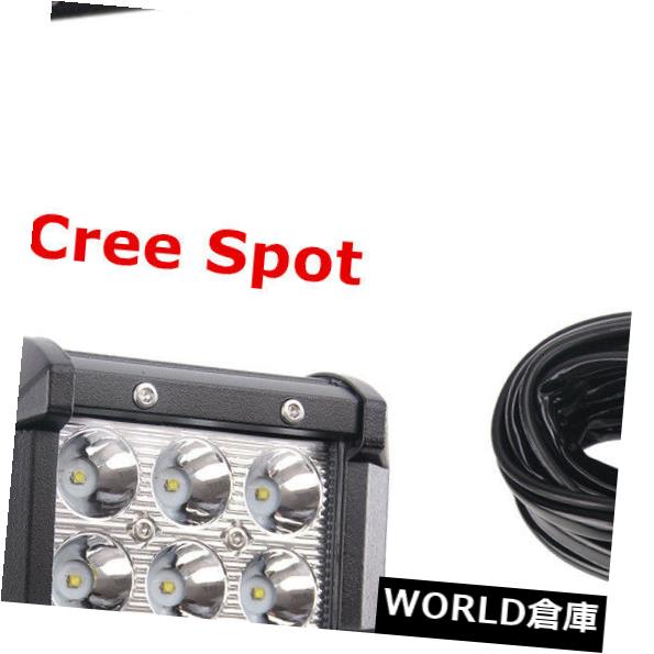 LEDライトバー 36インチ234WクリーLEDライトバーコンボオフロードジープボート、18Wスポット+配線キット 36inch 234W Cree LED Light Bar Combo Offroad Jeep Boat with 18W Spot+ Wiring Kit 【並行輸入品】