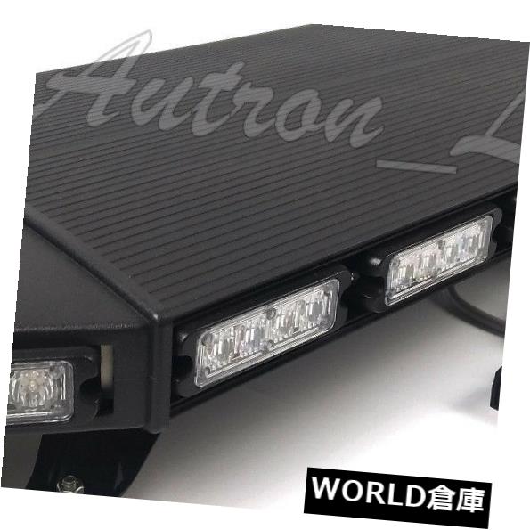 LEDライトバー 39インチ80W LED緊急ビーコン警告ルーフトラックストロボライトバーアンバーホワイト 39 Inch 80W LED Emergency Beacon Warning Roof Truck Strobe Light Bar Amber White 【並行輸入品】｜カスタムパーツ WORLD倉庫