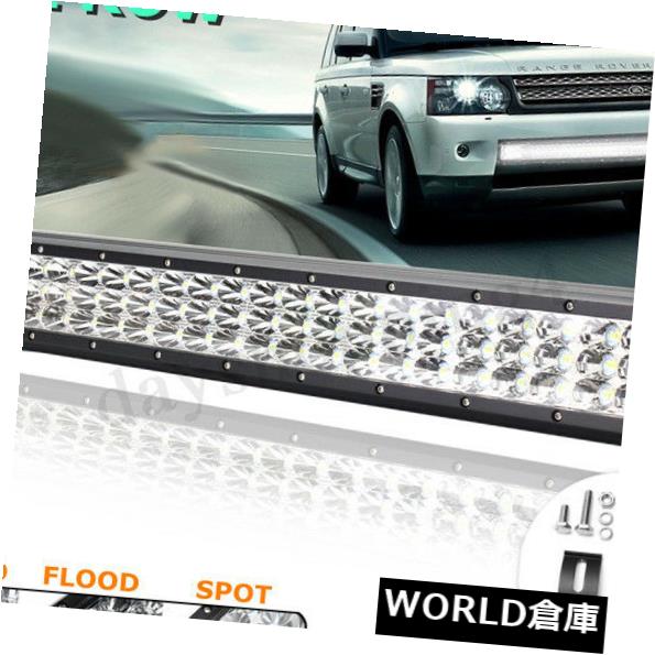 LEDライトバー 23インチ360W三列LEDライトバースポットフラッドドライビングフォグランプオフロード4WD 23 Inch 360W Tri-Row LED Light Bar Spot Flood Driving Fog Lamp Offroad 4WD 【並行輸入品】