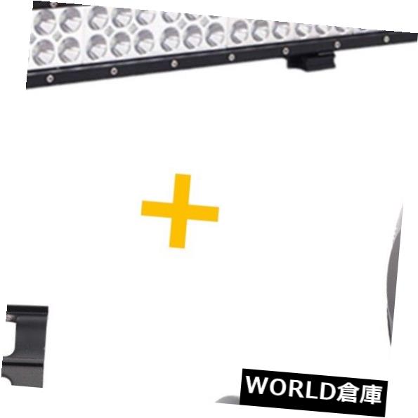 LEDライトバー 44インチ288ワットled作業ライトバースポットフラッド+ 2×4 \