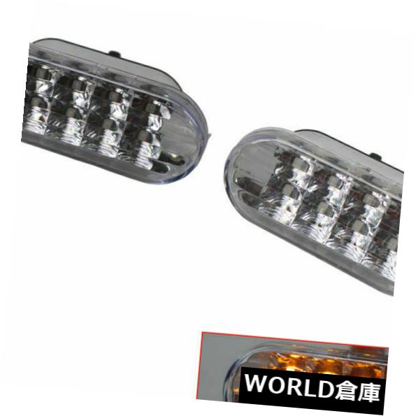 サイドマーカー VWジェッタゴルフ99-04セット黄色ワゴン用の黄色のサイドマーカーライトランプLED Yellow Side Marker Light Lamp LED For VW Jetta Golf 99-04 Set 00 Wagon 【並行輸入品】 26,820円