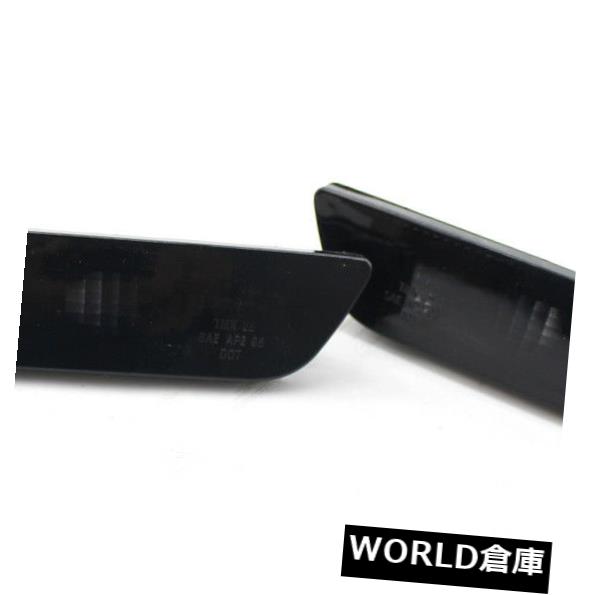 サイドマーカー ボルボS80用電球なしフェンダーサイドマーカーライト2個セット2002-2006 BK Set of 2 Fender Side Marker Light Turn Signal No Bulb for VOLVO S80 2002-2006 BK 【並行輸入品】