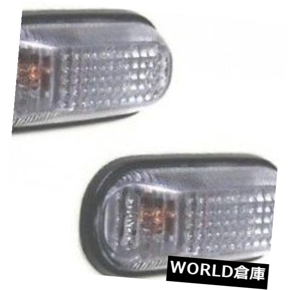 サイドマーカー 純正ホンダS2000 CRクリアサイドマーカーライトセット左+右（x2）フェンダーS2K Genuine Honda S2000 CR Clear Side Marker Lights Set Left + Right (x2) Fender S2K 【並行輸入品】