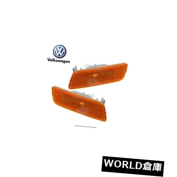 サイドマーカー VW GTI 2.0 T 10?14ペア左セット 右フロントサイドマーカーライト純正 For VW GTI 2.0 T 10-14 Pair Set of Left & Right Front Side Marker Lights Genuine 【並行輸入品】