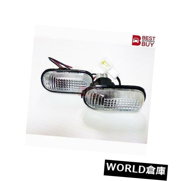 サイドマーカー サイドペアランプ付きサイドマーカーライト+ 1992 1993 1994 1995ホンダシビックシティ SIDE MARKER LAMP LIGHT + WITH BULB PAIR FIT 1992 1993 1994 1995 HONDA CIVIC CITY 【並行輸入品】