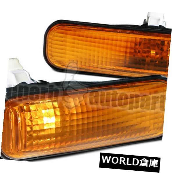 サイドマーカー 1996-2000ホンダシビックドームサイドマーカーターンシグナルライトアンバー用 For 1996-2000 Honda Civic Dome Side Marker Turn Signal Lights Amber 【並行輸入品】