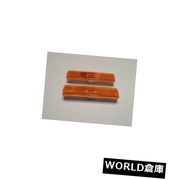 サイドマーカー ジープ・ラングラーYJサイドマーカーランプ87-95ペア - 新しい JEEP WRANGLER YJ SIDE MARKER LAMPS 87-95 PAIR -NEW 【並行輸入品】