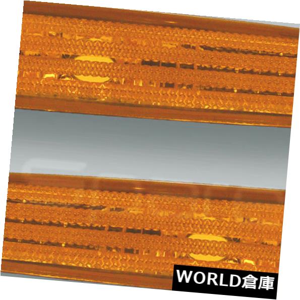 サイドマーカー DEPOフロントバンパーサイドマーカーライトペアは2001-2004ボルボS40 V40にフィット DEPO Front Bumper Side Marker Lights PAIR fits 2001-2004 VOLVO S40 V40 【並行輸入品】