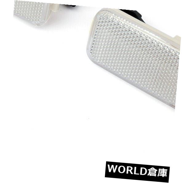 サイドマーカー フォルクスワーゲンジェッタゴルフ99-2005 WT用L＆amp; Rフロントバンパーサイドマーカーライトランプキット L&R Front Bumper Side Marker Light Lamp Kit For Volkswagen Jetta Golf 99-2005 WT 【並行輸入品】