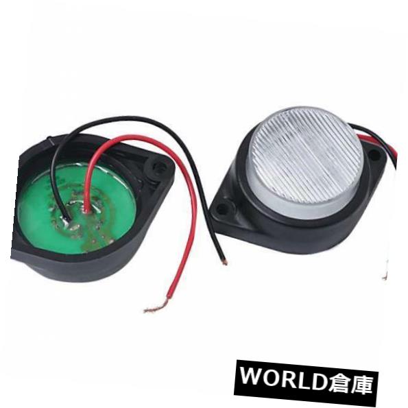サイドマーカー 1ペア6 LEDカートレーラートラッククリアランスサイドマーカーシグナルライトホワイトランプ 1 Pair 6 LED Car Trailer Truck Clearance Side Marker Signal Light White Lamp 【並行輸入品】｜カスタムパーツ WORLD倉庫