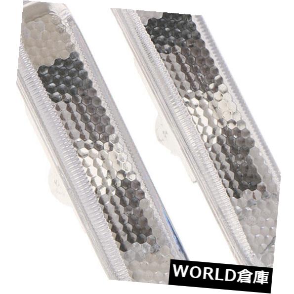 サイドマーカー BMW E46 325i 330i用2個入りサイドマーカーターンシグナルライト 2Pcs Side Marker Turn Signal Lights for BMW E46 325i 330i 【並行輸入品】