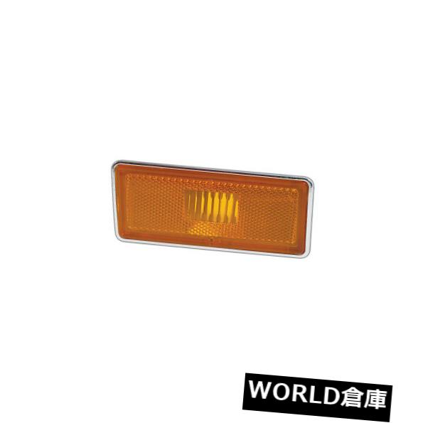 サイドマーカー 1974 - 1979年コルベットの右の前側のマーカーライト、複製 1974 - 1979 Corvette Right Front Side Marker Light Reproduction 【並行輸入品】