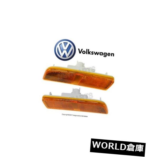サイドマーカー VW Tiguan 09-16用2フロントドライバーセット パス。 サイドマーカーライト For VW Tiguan 09-16 Pair Set Of 2 Front Driver & Pass. Side Marker Light 【並行輸入品】