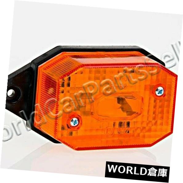 サイドマーカー アンバークリアランスライトサイドマーカーランプユニバーサル96×42×33 mm Amber Clearance Light Side Marker Lamp Universal 96x42x33 mm 【並行輸入品】