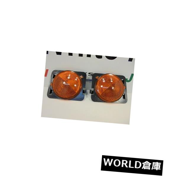 サイドマーカー 07-17ジープラングラー新サイドマーカーランプアンバー左＆ 右モパーファクトリーOem 07-17 Jeep Wrangler New Side Marker Lamp Amber Left & Right Mopar Factory Oem 【並行輸入品】 30,102円
