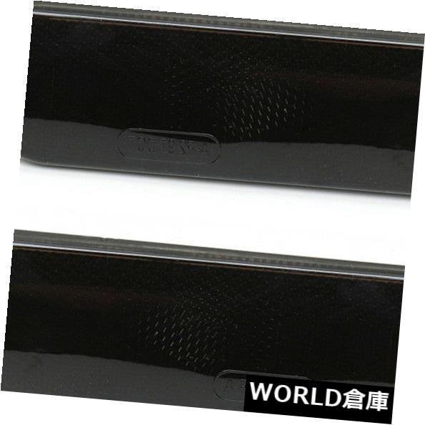 サイドマーカー フォルクスワーゲンゴルフジェッタMK4 1999-2005 OB1用ペアブラックバンパーサイドマーカーライト Pair Black Bumper Side Marker Light For Volkswagen Golf Jetta MK4 1999-2005 OB1 【並行輸入品】