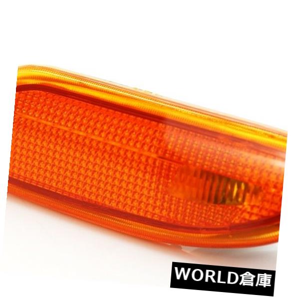 サイドマーカー 本物のメルセデスW203 Cクラスのためのバンパーターンシグナルライトの1x左サイドマーカー 1xLeft Side Marker In Bumper Turn Signal Light For Mercedes W203 C-Class Genuine 【並行輸入品】