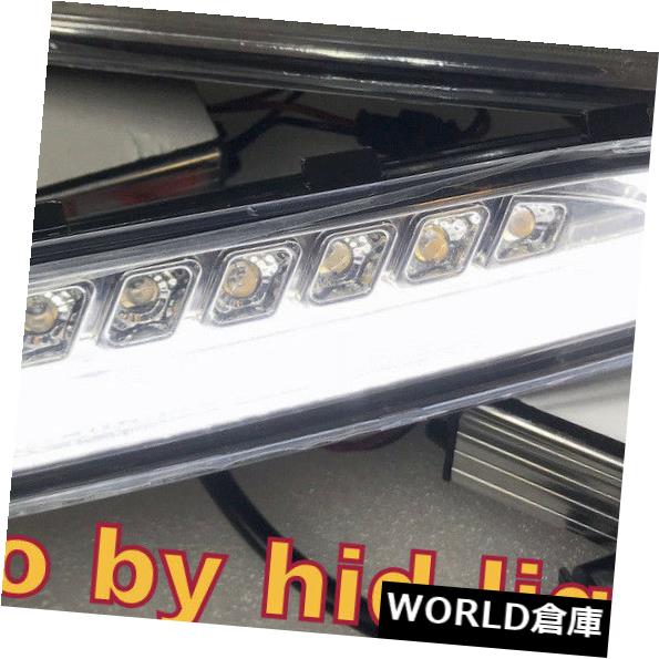サイドマーカー USフォルクスワーゲンシロッコDRL LEDホワイトサイドマーカーターンシグナルパーキングライトクリア US Volkswagen Scirocco DRL LED White side marker Turn signal parking light Clear 【並行輸入品】