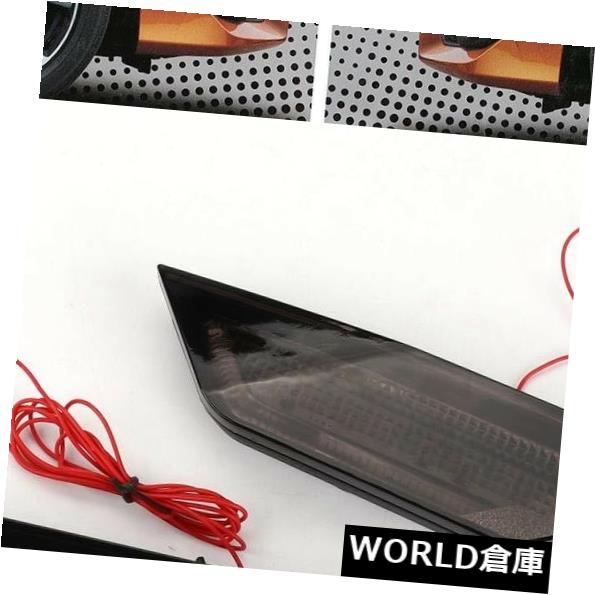 サイドマーカー ホンダシビック2016-up用ペアスモークレンズJDMバージョンフルLEDサイドマーカーライト Pair Smoked Lens JDM Version Full LED Side Marker Light For Honda Civic 2016-up 【並行輸入品】 29,029円
