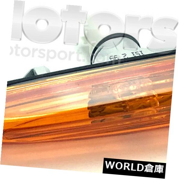 サイドマーカー 本物のBMW X3 E83 2004-2010の側面の左の方向指示器のこはく色のランプ信号OEM Genuine BMW X3 E83 2004-2010 Side Left Turn Indicator Amber Lamp Signal OEM 【並行輸入品】