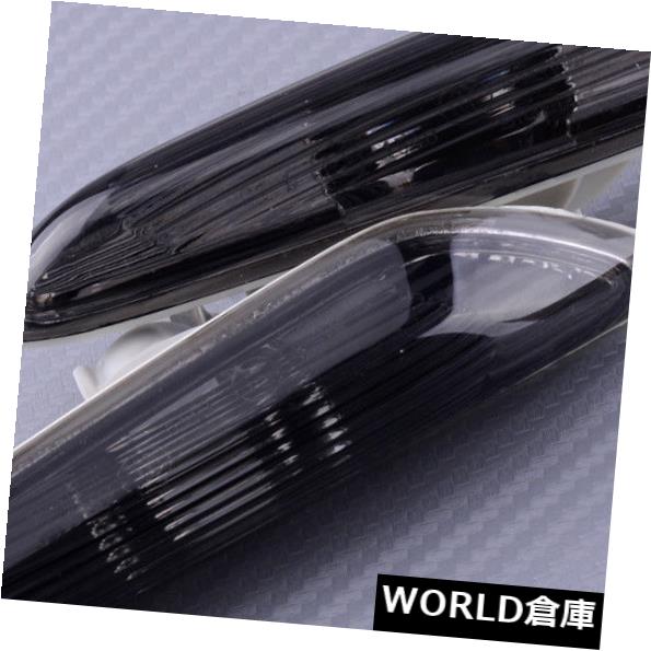 サイドマーカー シグナル2Xスモークサイドマーカーターンライト06-11 BMW E90 E91 E92 E93左+右 Signal 2X Smoke Side Marker Turn Lights for 06-11 BMW E90 E91 E92 E93 Left+Right 【並行輸入品】