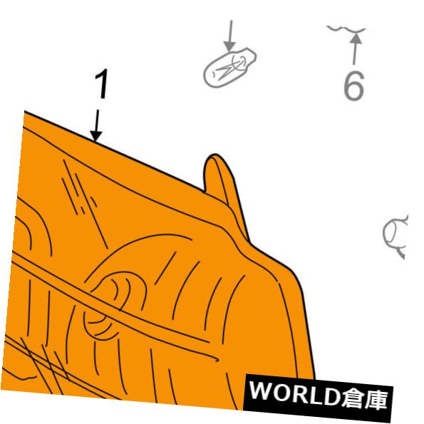 サイドマーカー GM OEMパーク/サイドマーカーライトランプライト15130499 GM OEM-Park/Side Marker Light Lamp Right 15130499 【並行輸入品】
