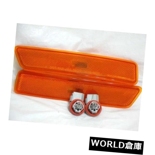 サイドマーカー 2002-2009登山家用フロントサイドコーナーマーカーライトランプ（電球2本付き）RLペア For 2002-2009 Mountaineer Front Side Corner Marker Light Lamp w/2 Bulb RL A Pair 【並行輸入品】