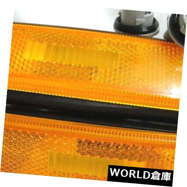サイドマーカー 2002-05 XL-7 X 17 1999年用フロントサイドマーカーパークライトペア Front Side Marker Park Light Lamp a Pair for 2002-05 XL-7 Xl7 1999 Grand Vitara 【並行輸入品】