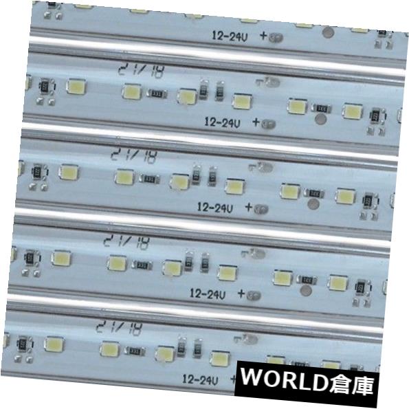 サイドマーカー 6 x 12 SMD LEDサイドマーカーライトインジケーターホワイト12V / 24VトラックトレーラーバンA28w 6 x 12 SMD LED SIDE MARKER LIGHTS INDICATOR WHITE 12V/24V TRUCK TRAILER VAN A28w 【並行輸入品】