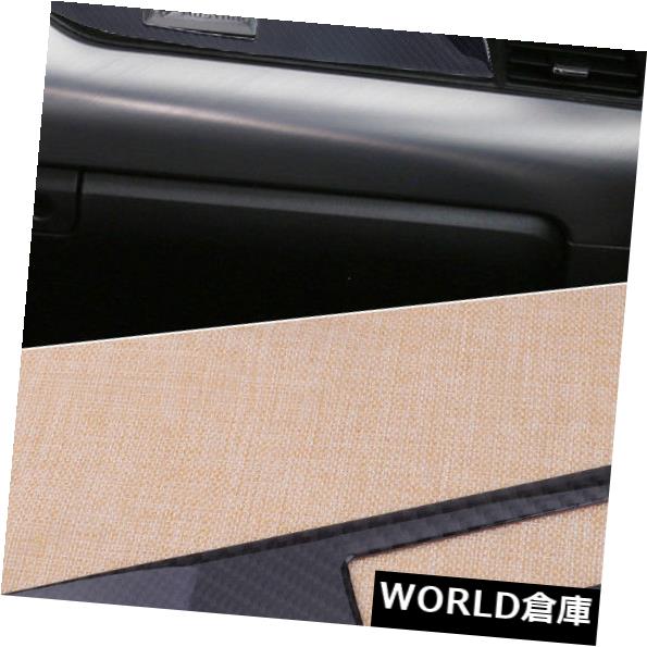 インテリアパネルフォードマスタング2015-2018用カーボンファイバーインテリアセンターコンソールパネルカバートリム Carbon Fiber Interior Center Console Panel Cover Trim for Ford Mustang 2015-2018 【並行輸入品】