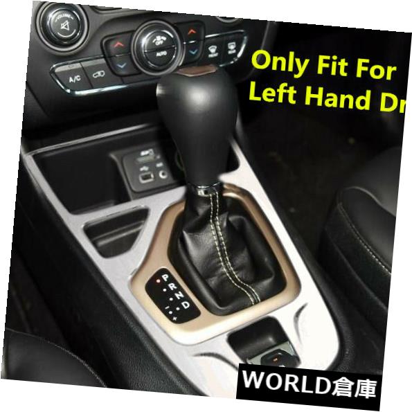 インテリアパネルジープチェロキー2014-2018用インテリアギアシフトパネルデコレーションカバートリム Interior Gear Shift Panel Decoration Cover Trim for Jeep Cherokee 2014-2018 【並行輸入品】
