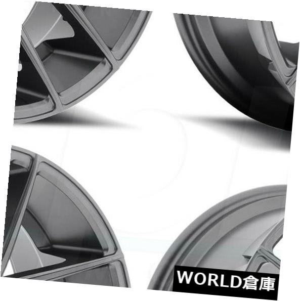 海外輸入ホイール 17x8ニッチタルガM129 5x114.3 40ガンメタルホイールリムセット（4） 17x8 Niche Targa M129 5x114.3 40 GunMetal Wheels Rims Set(4) 【並行輸入品】｜カスタムパーツ WORLD倉庫 209,770円