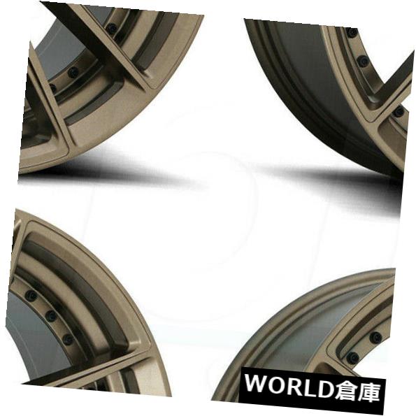 海外輸入ホイール 17x8ニッチDFS M222 5x120 40ブロンズホイールリムセット(4) 17x8 Niche DFS M222 5x120 40 Bronze Wheels Rims Set(4) 【並行輸入品】|カスタムパーツ WORLD倉庫