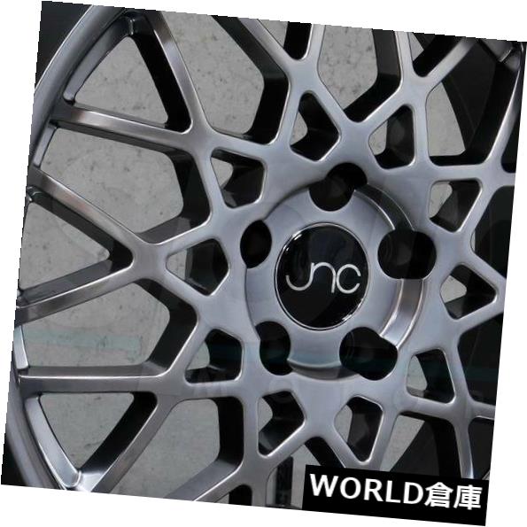 海外輸入ホイール 18x8.5 JNC 016 JNC016 5x112 30ハイパーブラックホイールリムセット（4） 18x8.5 JNC 016 JNC016 5x112 30 Hyper Black Wheel Rims set(4) 【並行輸入品】｜カスタムパーツ WORLD倉庫
