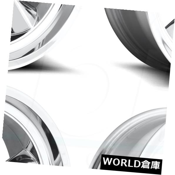 【楽天市場】海外輸入ホイール 17x7 US Mags Standard U108 5x114.3 1ポリッシュドホイールリムセット（4 ...