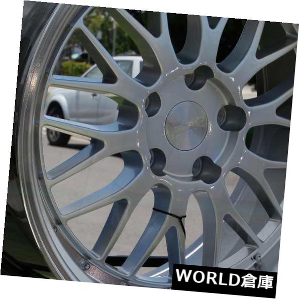 海外輸入ホイール 17x8.5 ESR SR05 SR5 5x114.3 30ハイパーシルバーホイールリムセット（4） 17x8.5 ESR SR05 SR5 5x114.3 30 Hyper Silver Wheels Rims Set(4) 【並行輸入品】｜カスタムパーツ WORLD倉庫