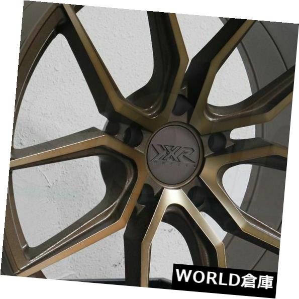 海外輸入ホイール 19x8.5 XXR 559 5x120 40ブロンズホイールリムセット（4） 19x8.5 XXR 559 5x120 40 Bronze Wheels Rims Set(4) 【並行輸入品】
