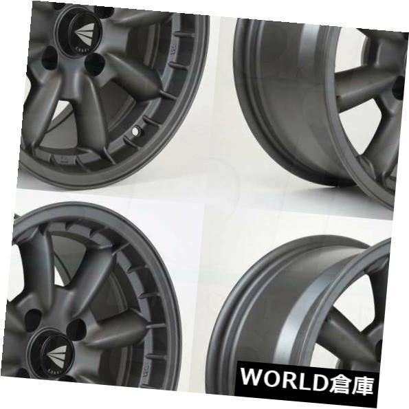 海外輸入ホイール 16x8 Enkei Compe 4x114.3 0ガンメタルペイントホイールリムセット（4） 16x8 Enkei Compe 4x114.3 0 Gunmetal Paint Wheels Rims Set(4) 【並行輸入品】 205,755円