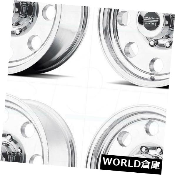 海外輸入ホイール 16x10 American Racing AR172 Baja 5x5.5 / 5x139.7 -25ポリッシュホイールリムセット(4) 16x10 American Racing AR172 Baja 5x5.5/5x139.7 -25 Polished Wheels Rims Set(4) 【並行輸入品】