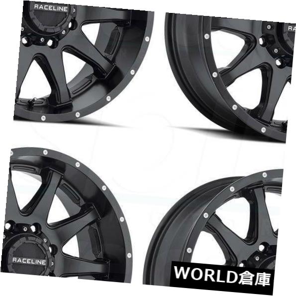 海外輸入ホイール 17x9 Raceline 930B Shift 5x5 / 5x127 / 5x13 5 -12ブラックホイールリムセット（4） 17x9 Raceline 930B Shift 5x5/5x127/5x135 -12 Black Wheels Rims Set(4) 【並行輸入品】