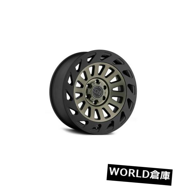 海外輸入ホイール 17x9ブラックライノマッドネス8x170 12マットブラックホイールリムセット（4） 17x9 Black Rhino Madness 8x170 12 Matte Black Wheels Rims Set(4) 【並行輸入品】